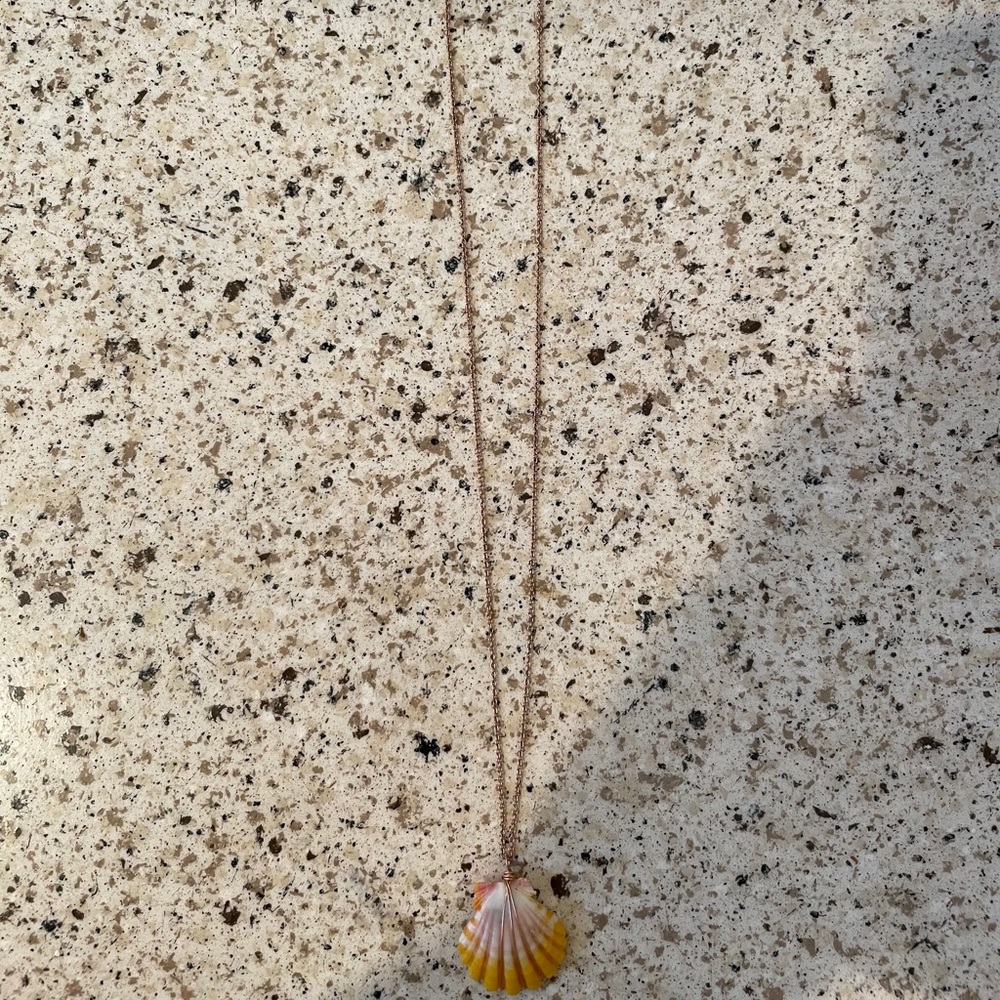 Hawaiian Sunrise Shell Necklace